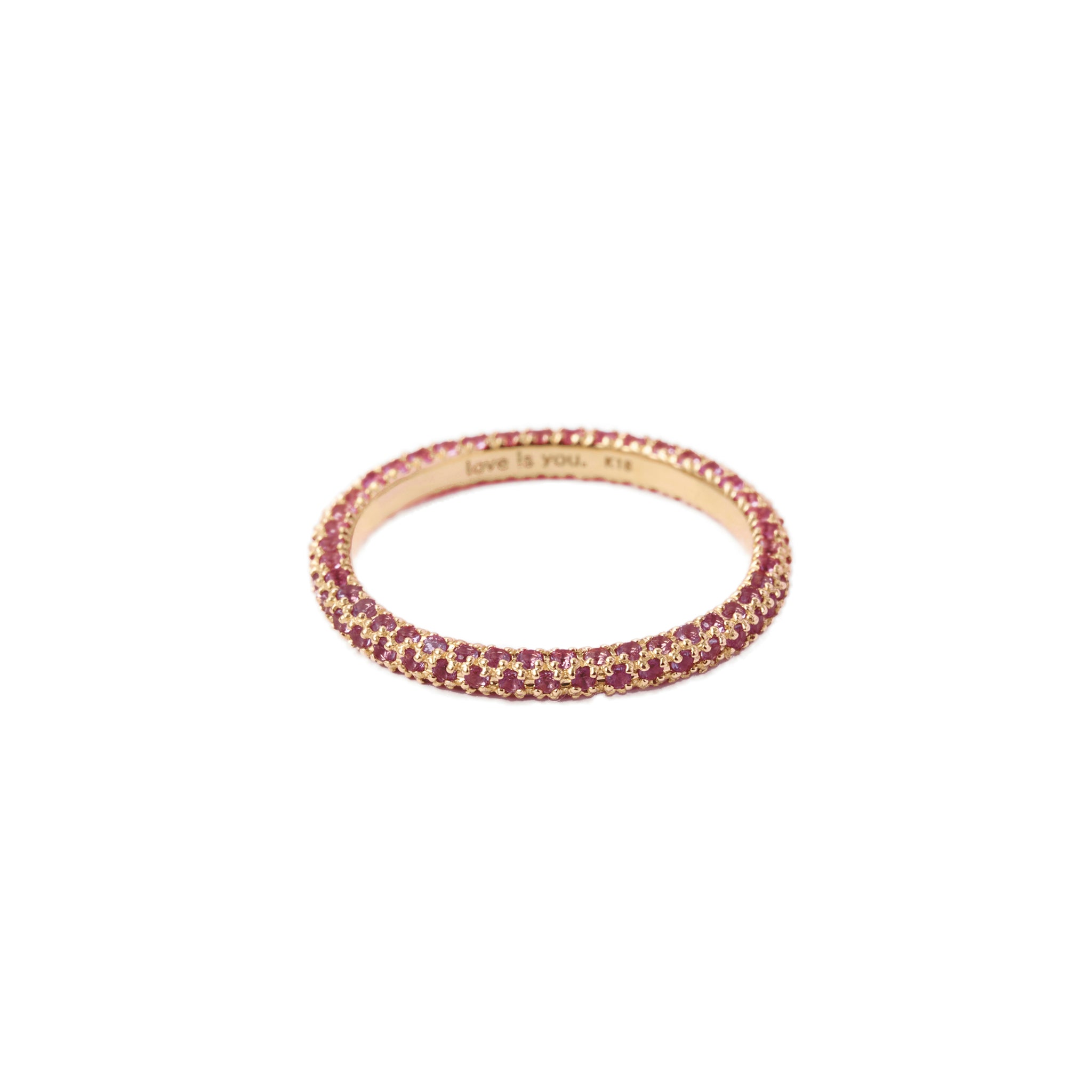 HARMONY RING(ロードライトガーネット)