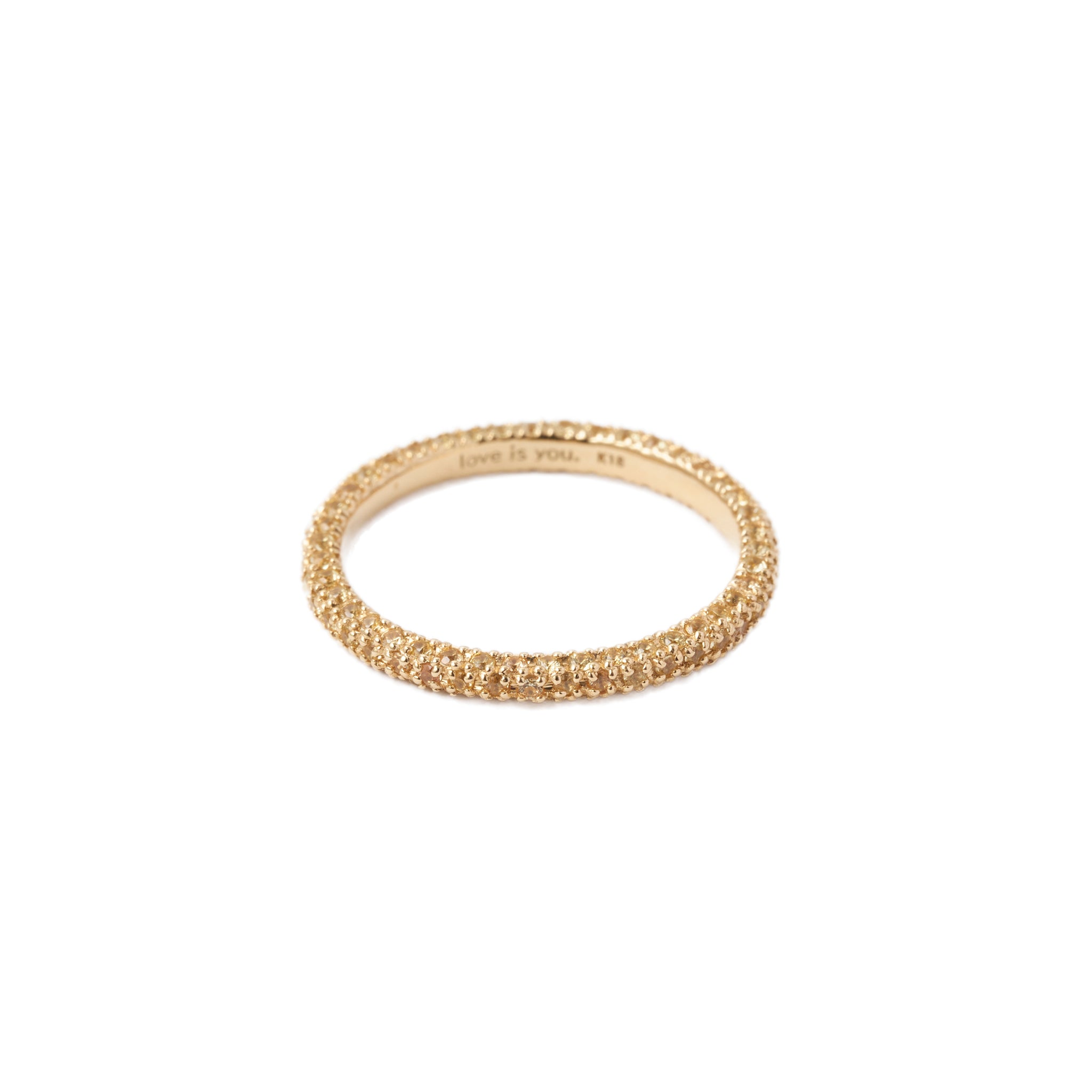 HARMONY RING(イエローサファイア)