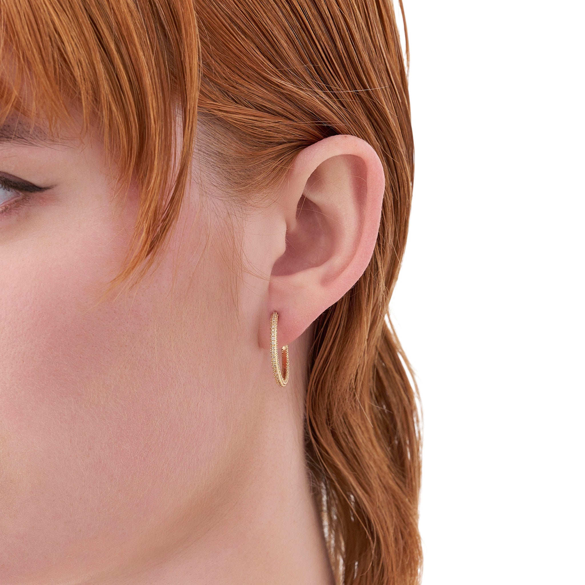 ICON EARRING(ダイヤ,20mm)