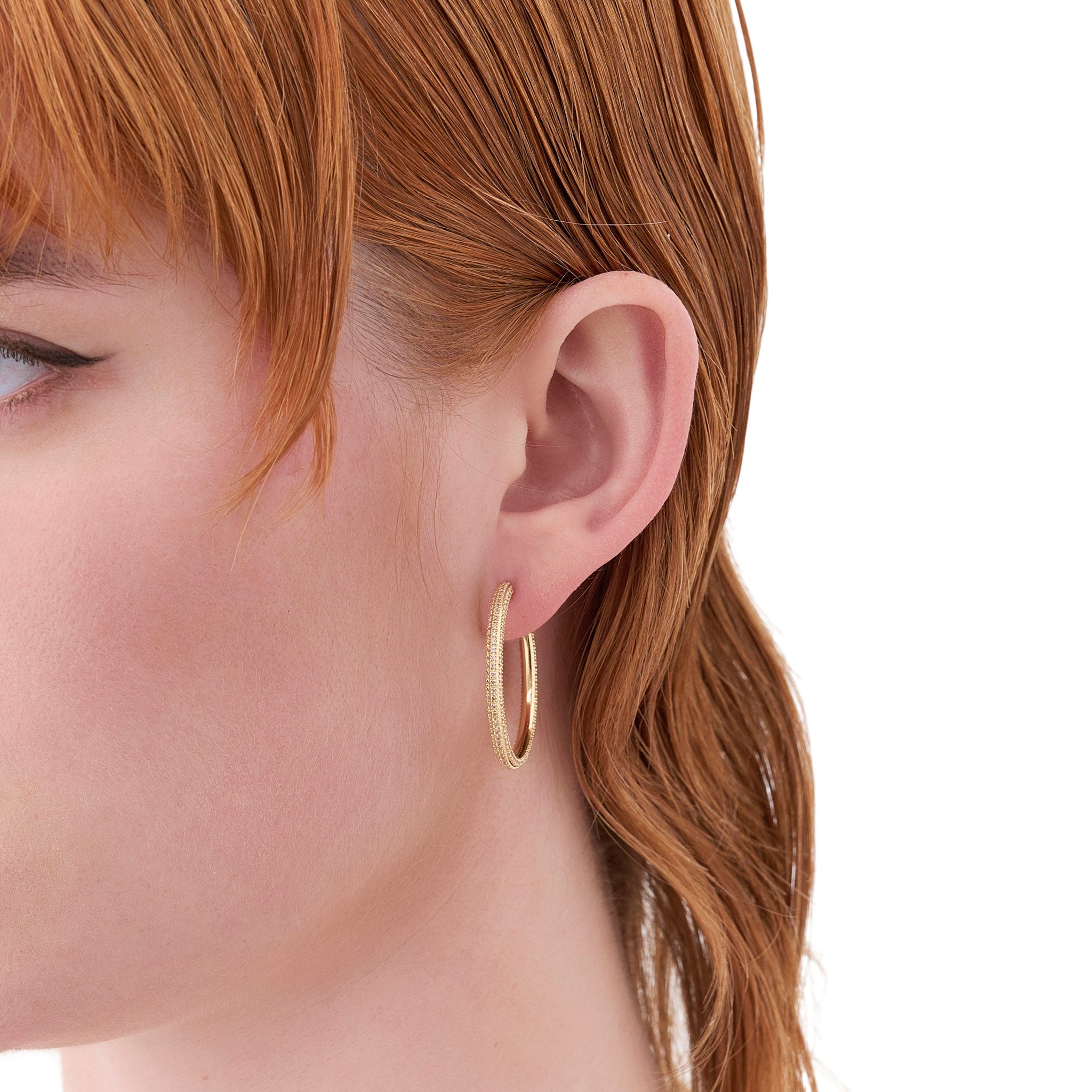 ICON EARRING(ダイヤ,30mm)