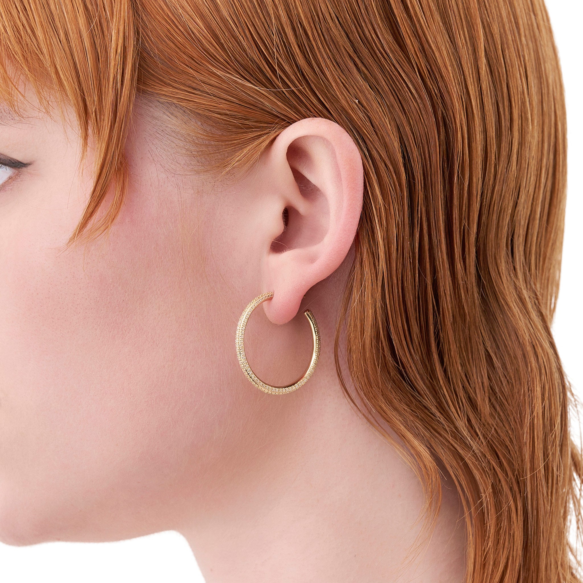 ICON EARRING(ダイヤ,30mm)