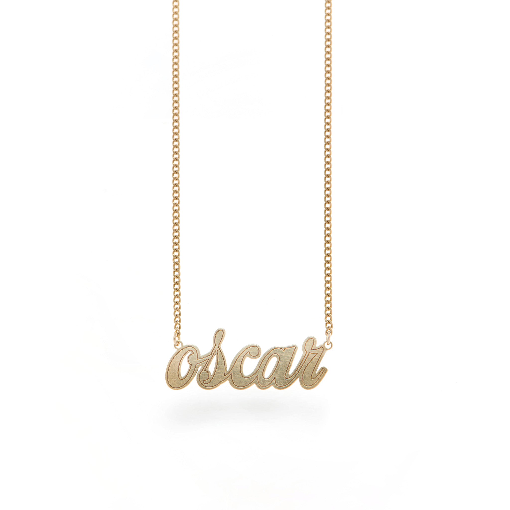 LETTERED NECKLACE(筆記体)