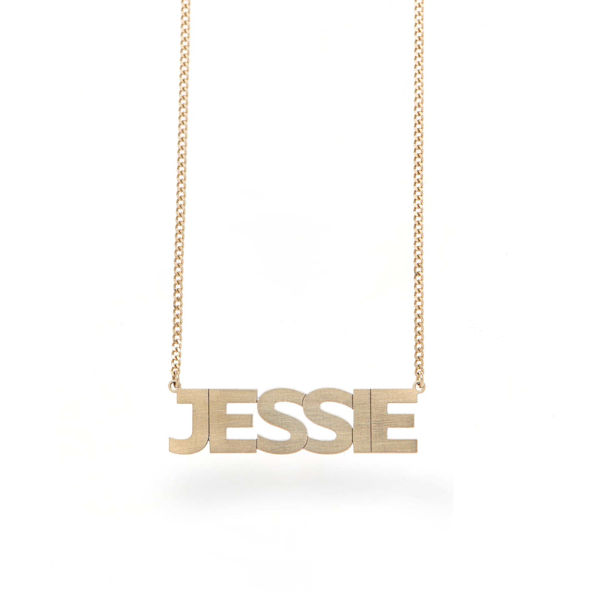 LETTERED NECKLACE(ゴシック体)