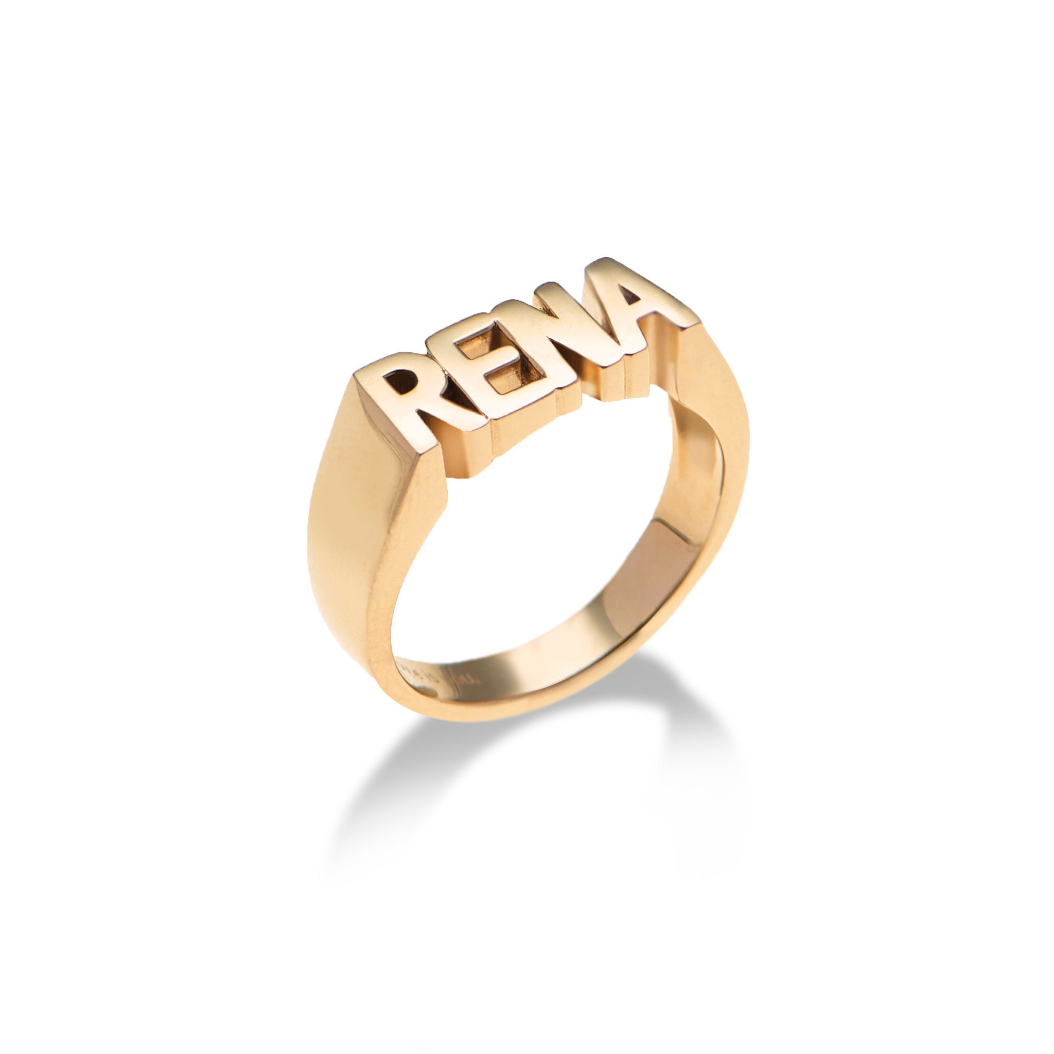 LETTERED RING(ゴシック体)