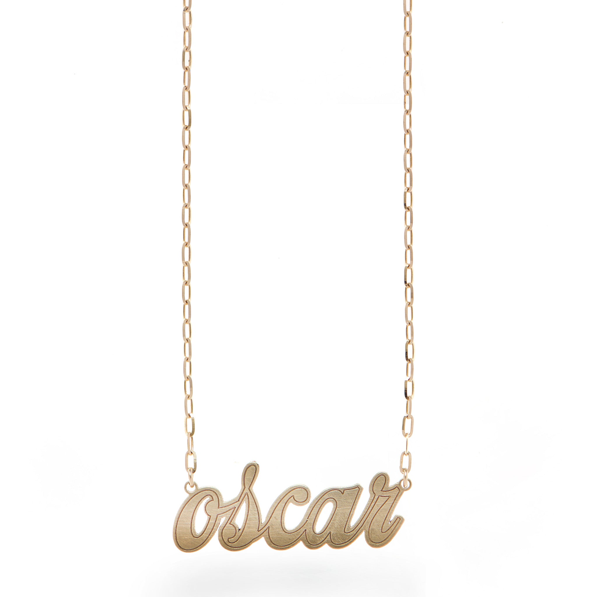 Isaac on sale name necklace